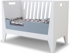 Ліжечко-трансформер Indigowood Scandic 120х60 white (з додатковим бортиком)